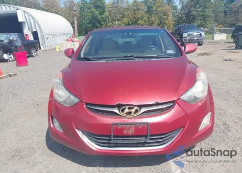 2012 Hyundai Elantra Gls (Ulsan Plant) from USA, damaged, VIN KMHDH4AE7CU306181